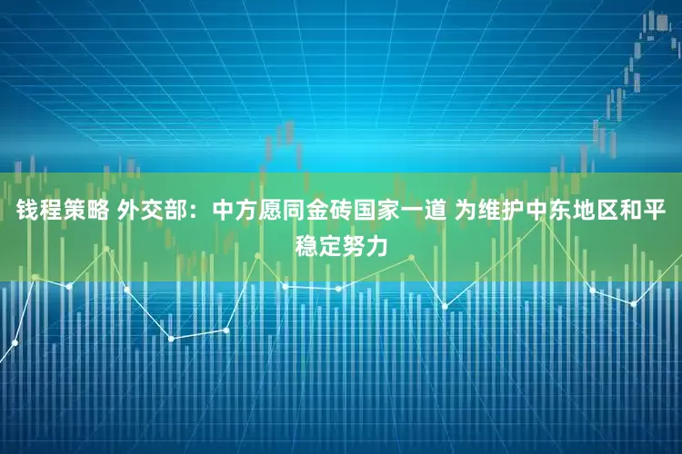 钱程策略 外交部：中方愿同金砖国家一道 为维护中东地区和平稳定努力